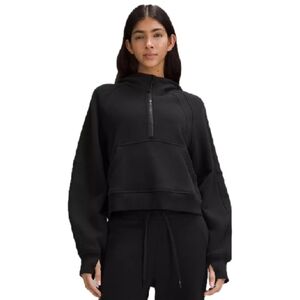 Scuba Oversized Half-Zip Hoodie
